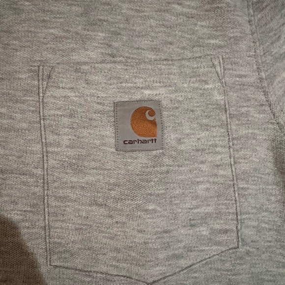 Carhartt Original Fit half button, collared, short sleeve polo mens sz sm - Picture 5 of 7